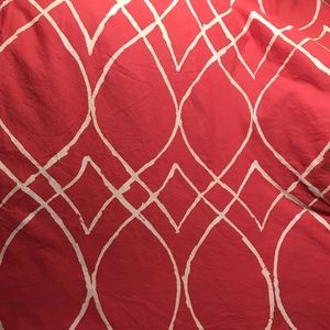 West Elm king duvet cover